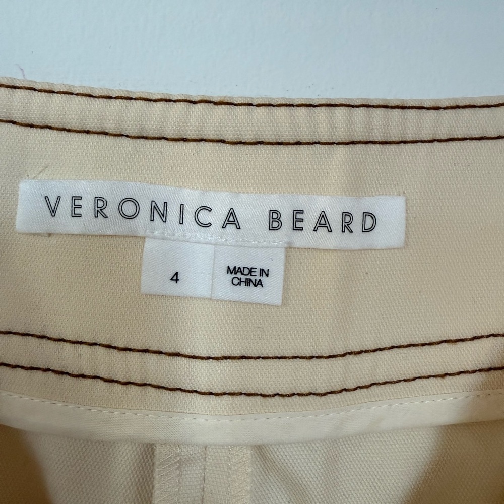 Veronica Beard Ferazia Jacket and Keita Shorts Set in Ecru Size 4 - Picture 13 of 16